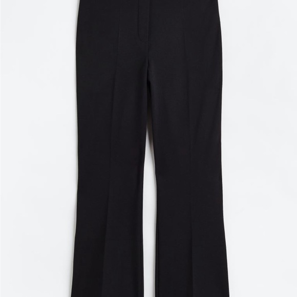 H&M black high waisted ankle pants size 16 - Picture 3 of 8